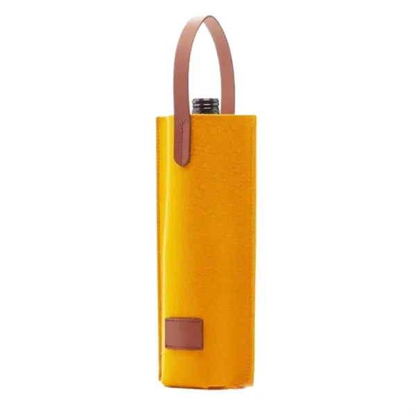 Felt Wine Tote Bag
