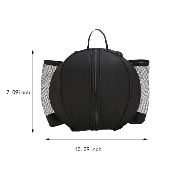 Basketball bag with adjustable shoulder strap for sports