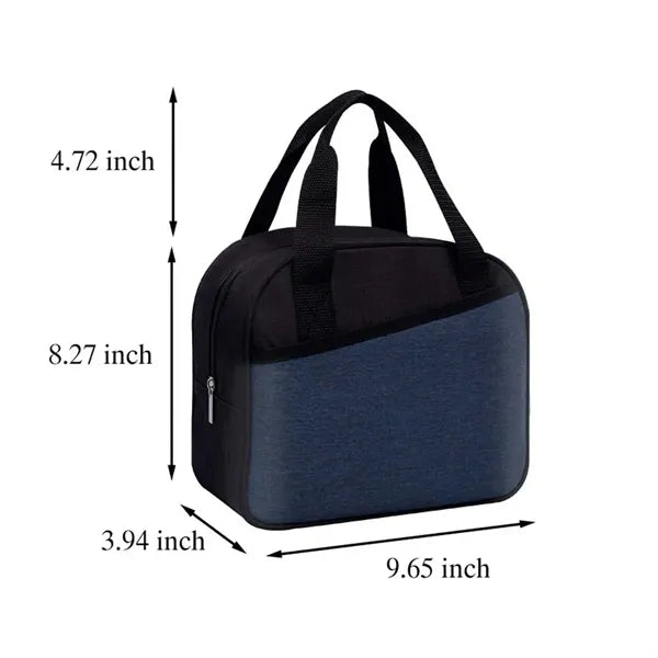 Durable lunch box insulated tote bag for school office
