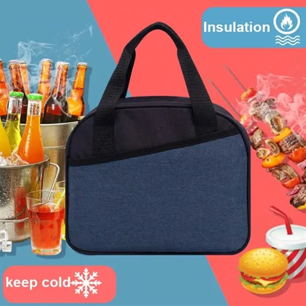 Durable lunch box insulated tote bag for school office
