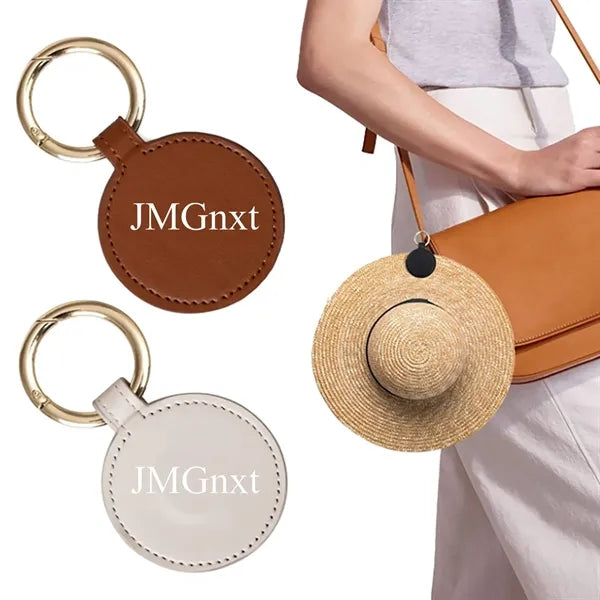 PU Leather Magnetic Hat Clip