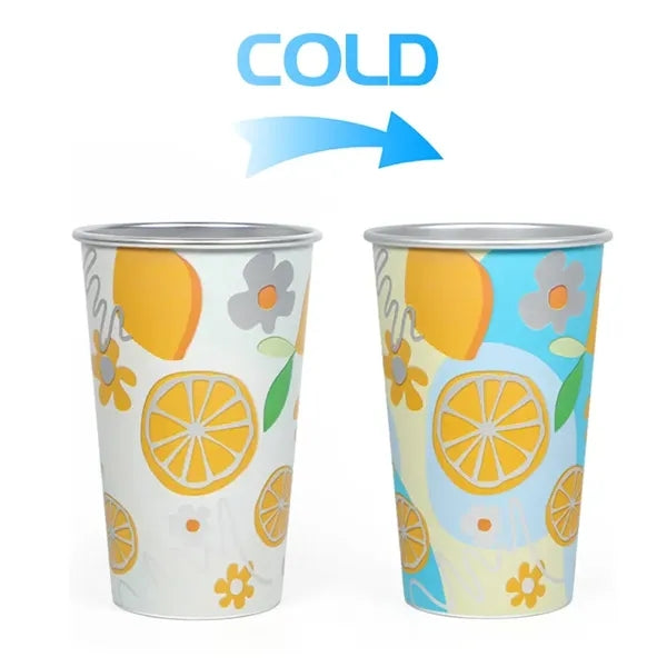 Color Changing Aluminum Cup