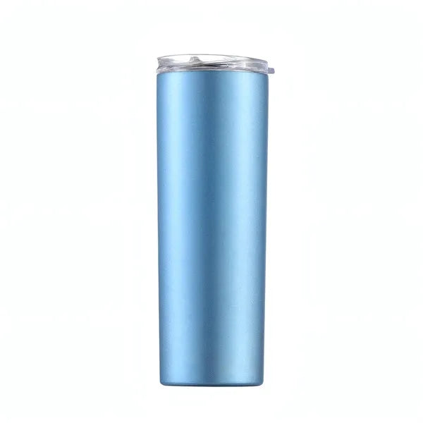 20oz Skinny Tumbler w/ Lid&Straw