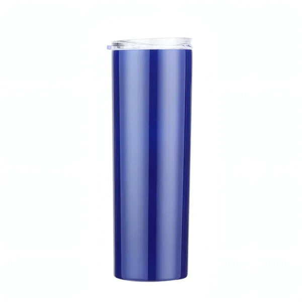 20oz Skinny Tumbler w/ Lid&Straw