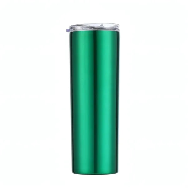 20oz Skinny Tumbler w/ Lid&Straw