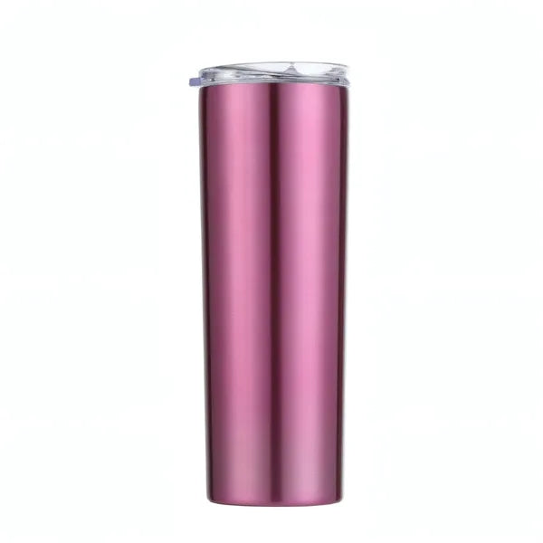 20oz Skinny Tumbler w/ Lid&Straw