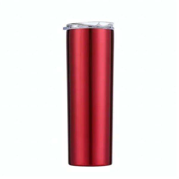 20oz Skinny Tumbler w/ Lid&Straw