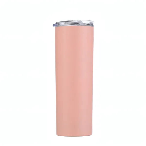 20oz Skinny Tumbler w/ Lid&Straw