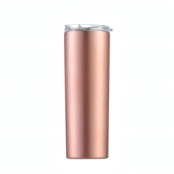 20oz Skinny Tumbler w/ Lid&Straw