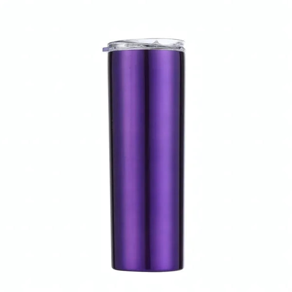 20oz Skinny Tumbler w/ Lid&Straw
