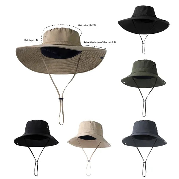 Outdoor adventure climbing hat