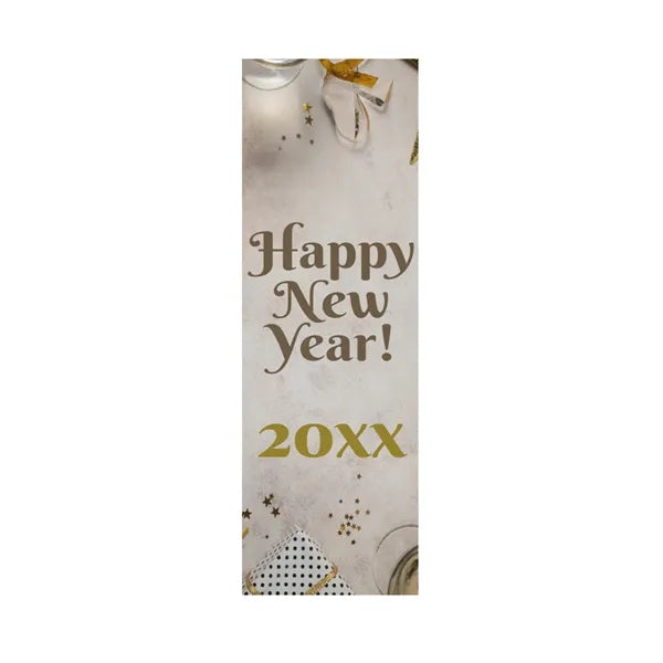 6x18 Custom Outdoor Yard Signs Happy New Year