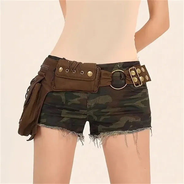 Women Waist Belt Bag Festival Utility Hip Pouch Holster
