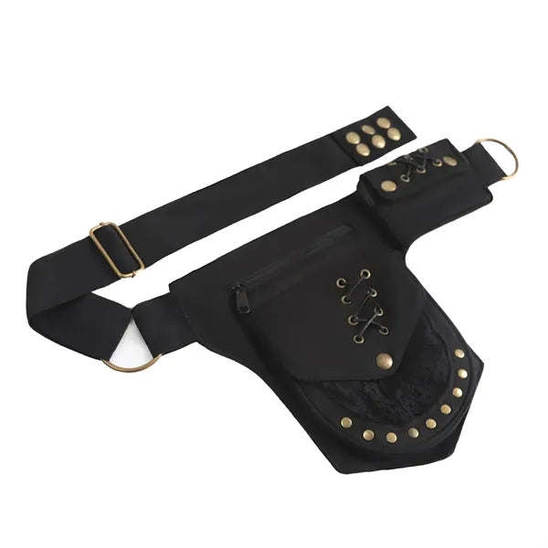 Women Waist Belt Bag Festival Utility Hip Pouch Holster
