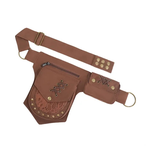 Women Waist Belt Bag Festival Utility Hip Pouch Holster