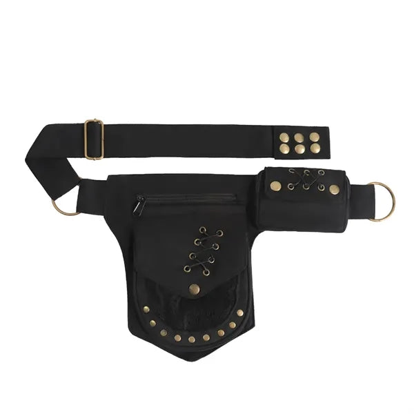 Women Waist Belt Bag Festival Utility Hip Pouch Holster