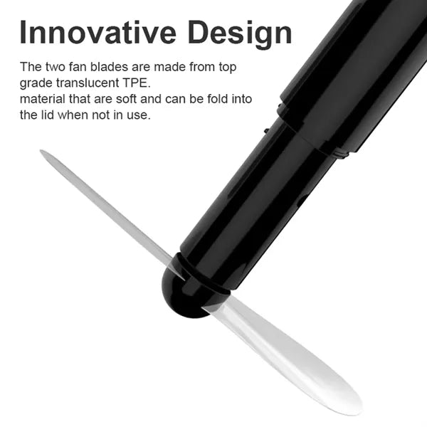 Mini Portable Pen Shape Battery Powered Fan