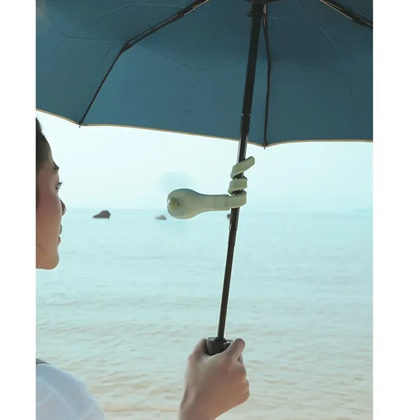 Portable Mini Fan Flexible Hose Handle Home Outdoor
