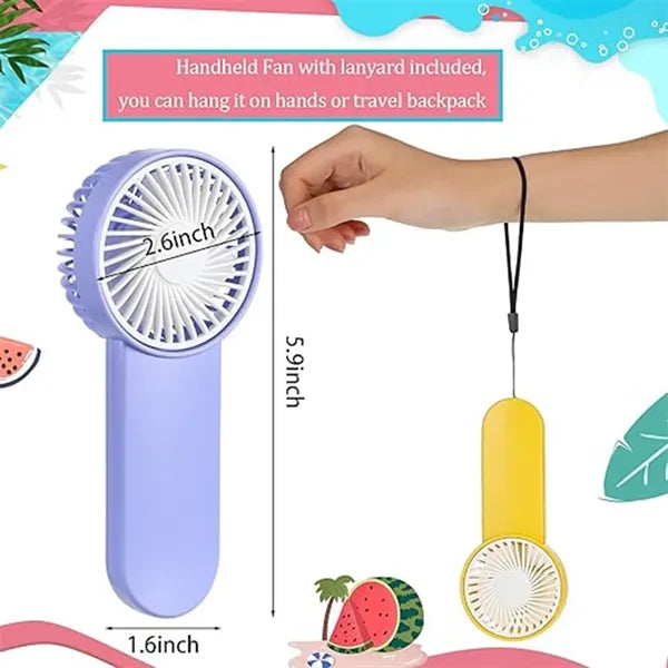 Portable Handheld Mini Personal Fan Cooling