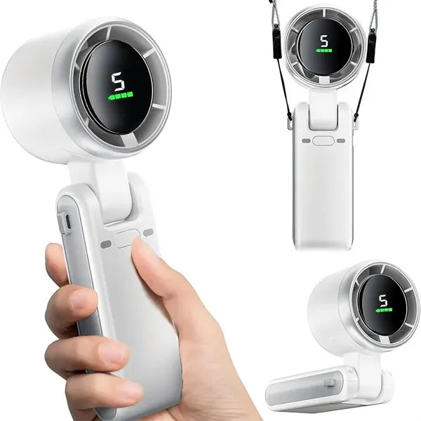 Turbo Mini Portable Fan, 3600mAh