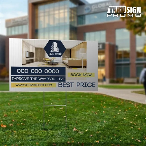 18x12 Custom Outdoor Yard Signs Best Price