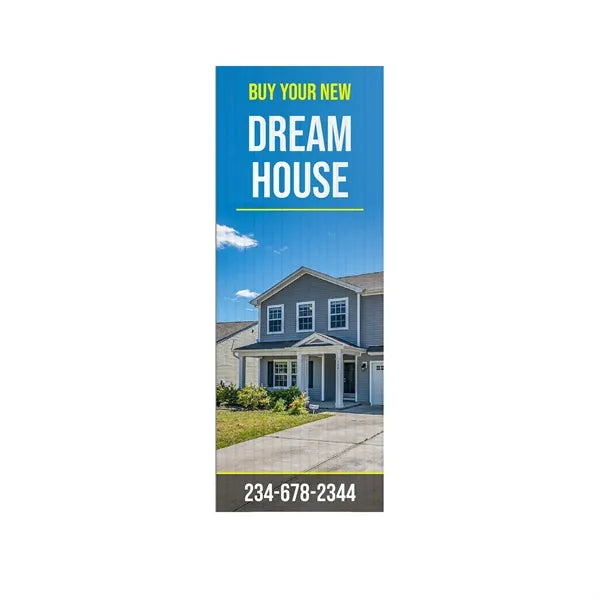9x24 Custom Outdoor Yard Signs Dream House