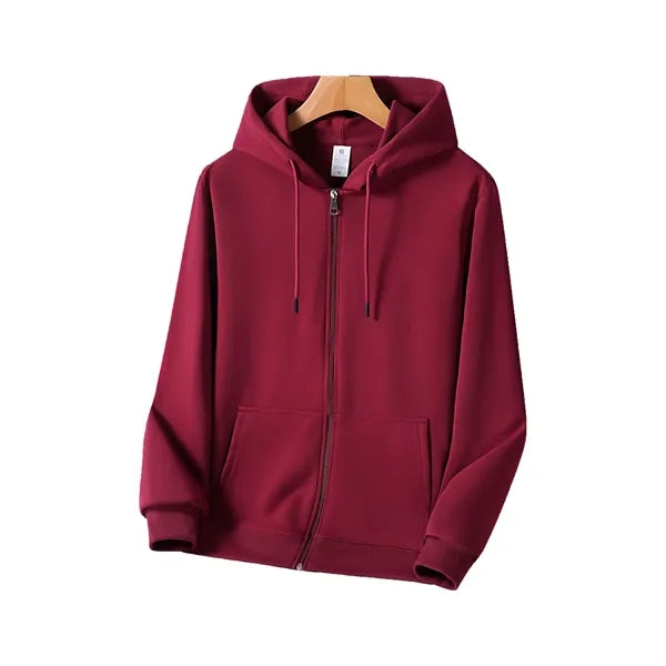 Full-Zip Hooded Athletic Sweatshirt