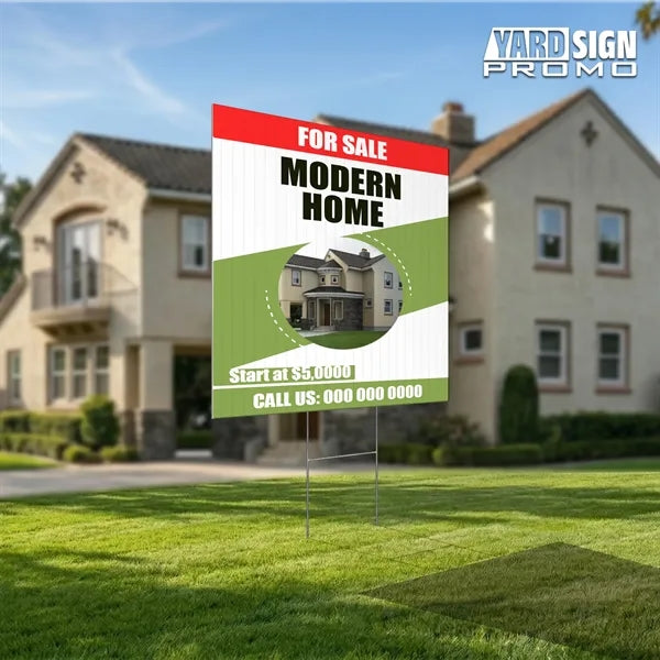 9x12 Custom Outdoor Yard Signs Home for Sale