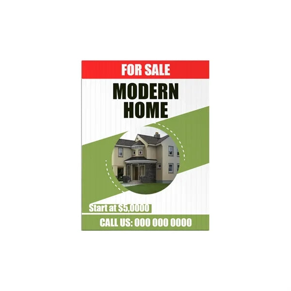9x12 Custom Outdoor Yard Signs Home for Sale