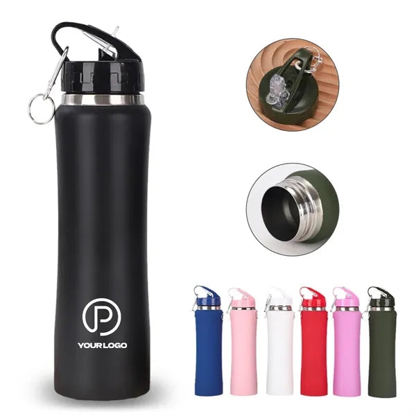25Oz Insulated Stainless Steel Water Bottle For Travel Sport