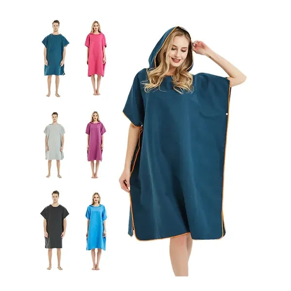 Quick Dry Microfiber Beach Poncho Towel