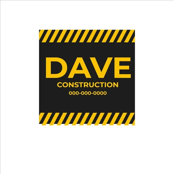 24x24 Custom Outdoor Yard Signs Construction