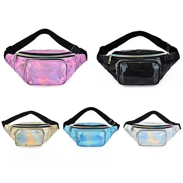 Festival Hologram Bum Travel Waist Pack Bag
