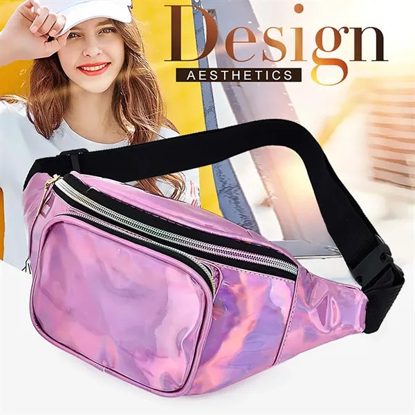 Festival Hologram Bum Travel Waist Pack Bag