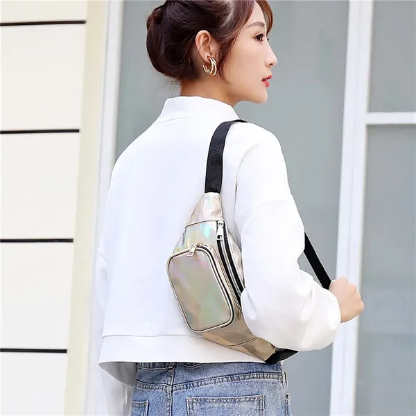 Festival Hologram Bum Travel Waist Pack Bag