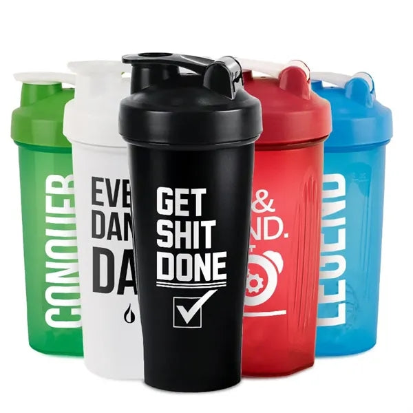 20oz Protein Shaker Bottle, Sports Water Cup, Custom