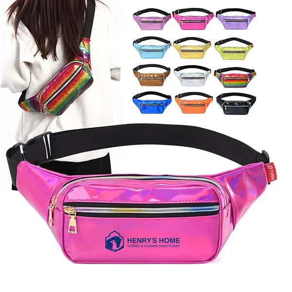 Holographic Fanny Pack Bag