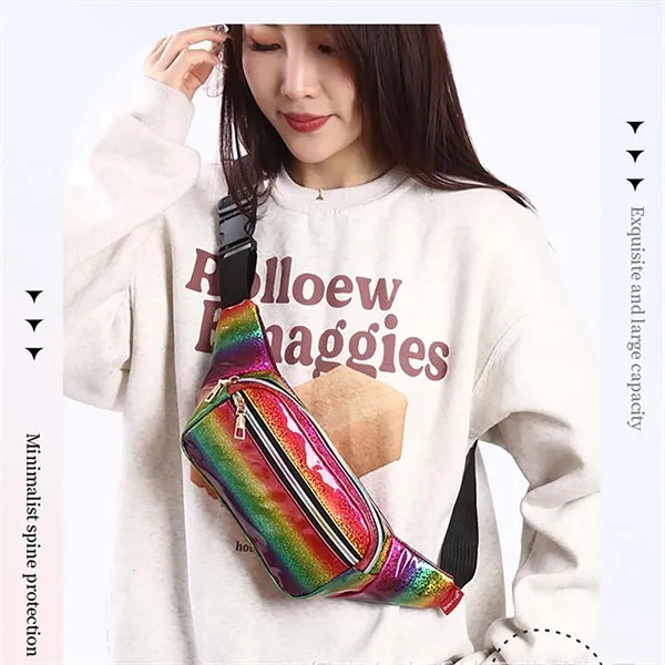 Holographic Fanny Pack Bag