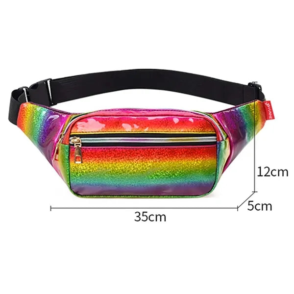 Holographic Fanny Pack Bag