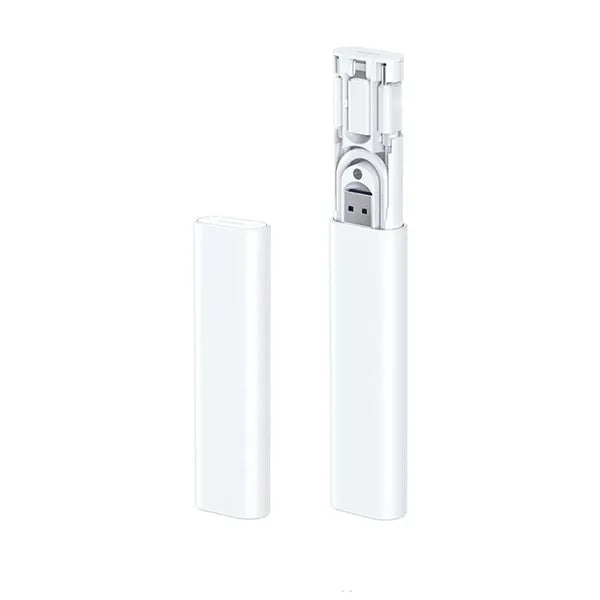 60W Multifunctional Charging Cable Set Pen Shape Travel Case