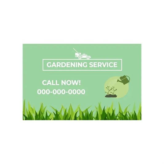 18x12 Custom Outdoor Yard Signs Gardening Service