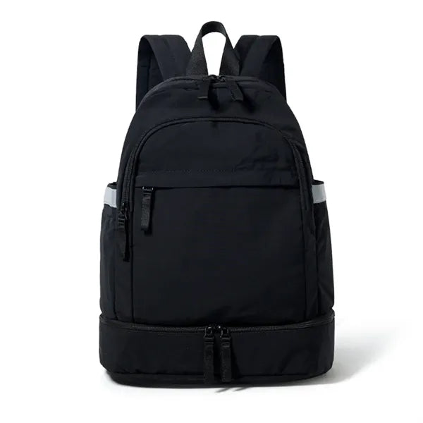 Casual Backpack with Shoe Compartment for Daily Commute