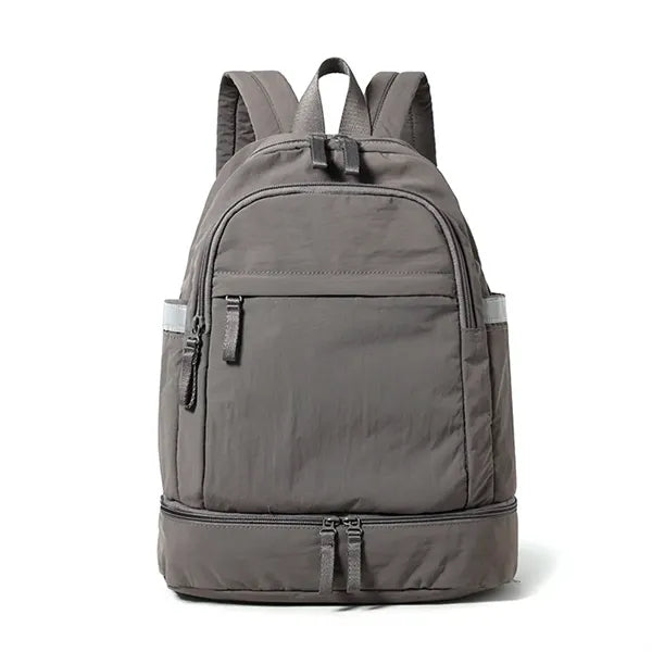 Casual Backpack with Shoe Compartment for Daily Commute