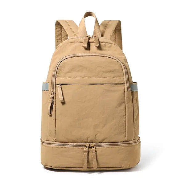 Casual Backpack with Shoe Compartment for Daily Commute