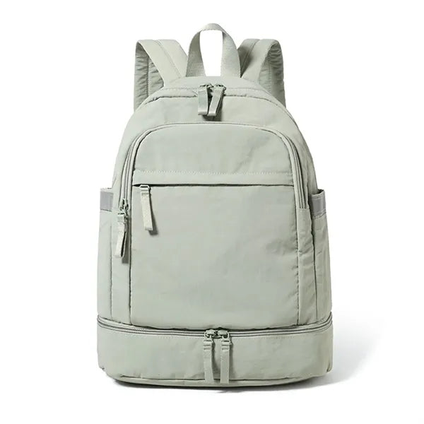 Casual Backpack with Shoe Compartment for Daily Commute