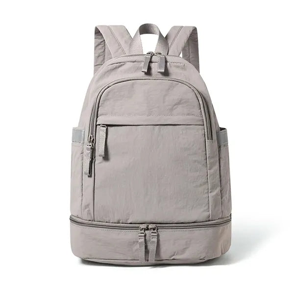 Casual Backpack with Shoe Compartment for Daily Commute