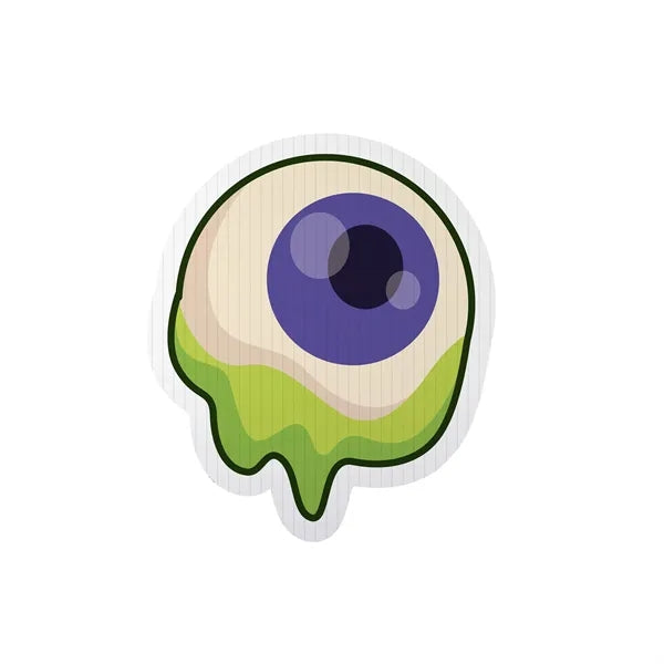 12x12 Custom Outdoor One Eye Halloween Die-Cut Yard Signs