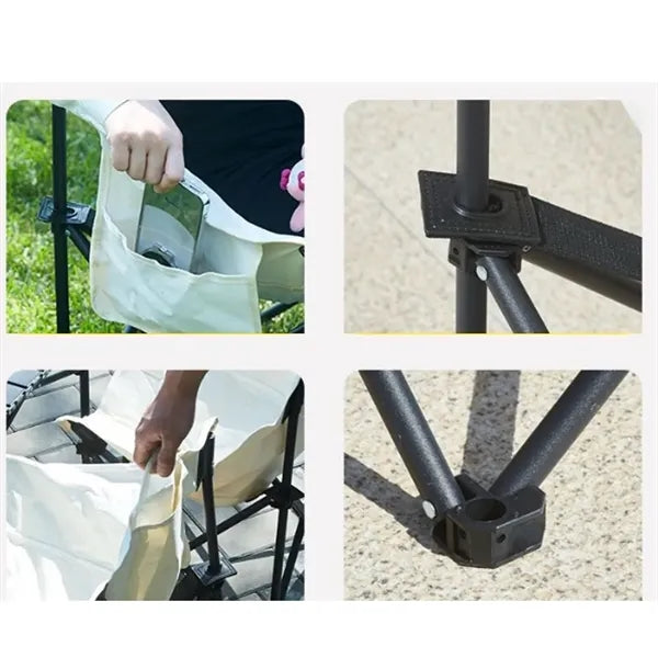 Lightweight Backpacking Folding Chair Supports 260 Lbs