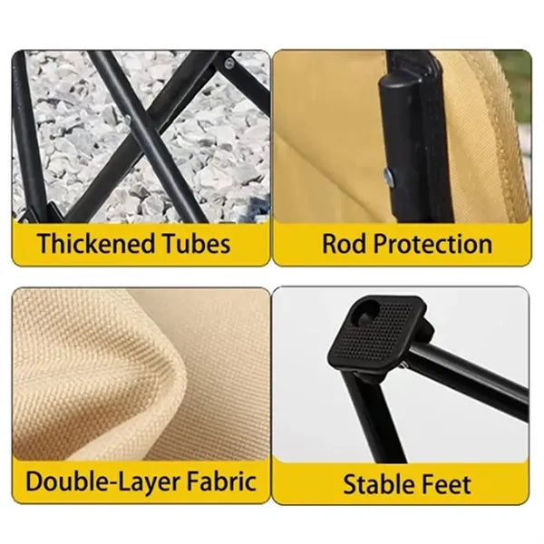 Compact Portable Folding Lightweight Hiking Camping Chair