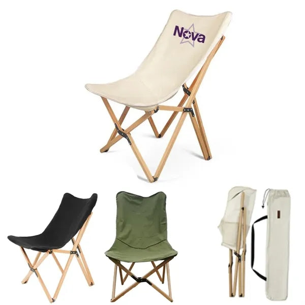 Camping Folding Wood Chair